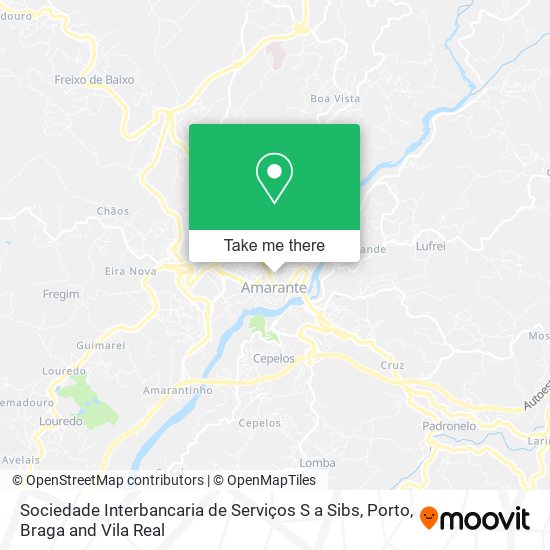 Sociedade Interbancaria de Serviços S a Sibs map