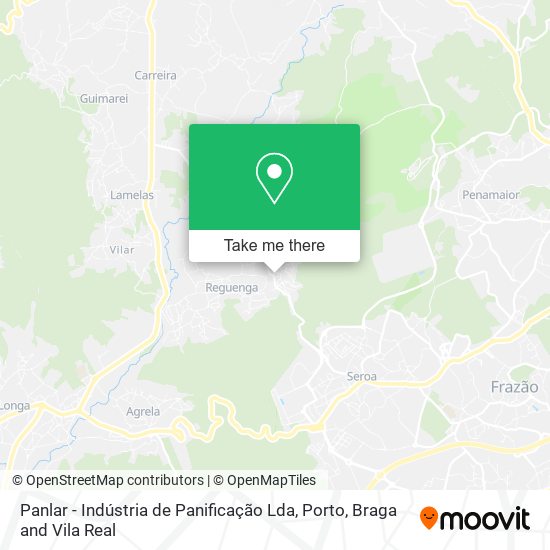 Panlar - Indústria de Panificação Lda mapa