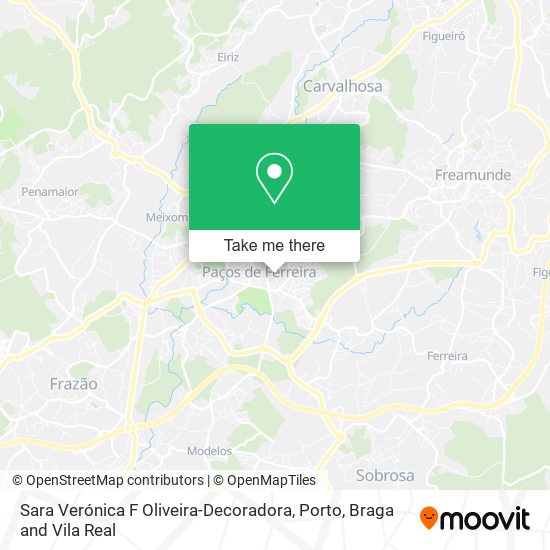 Sara Verónica F Oliveira-Decoradora mapa