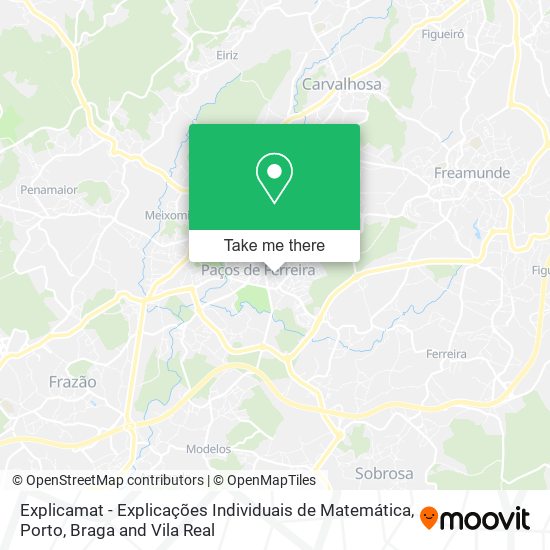 Explicamat - Explicações Individuais de Matemática map