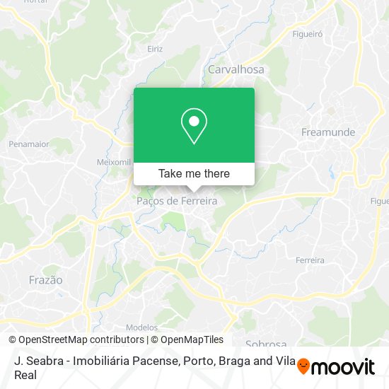 J. Seabra - Imobiliária Pacense map