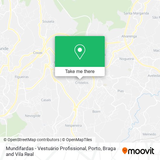 Mundifardas - Vestuário Profissional map