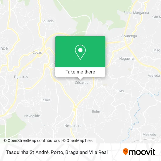 Tasquinha St André map