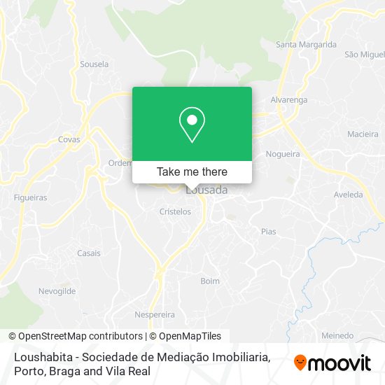 Loushabita - Sociedade de Mediação Imobiliaria mapa