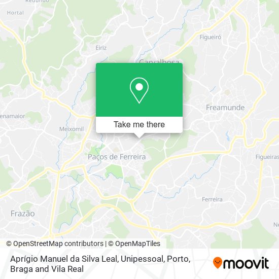 Aprígio Manuel da Silva Leal, Unipessoal map