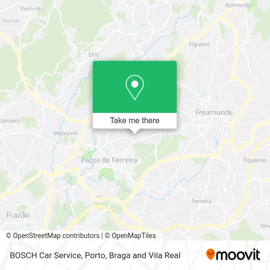 BOSCH Car Service map