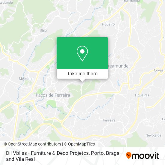 Dil Vbliss - Furniture & Deco Projetcs map