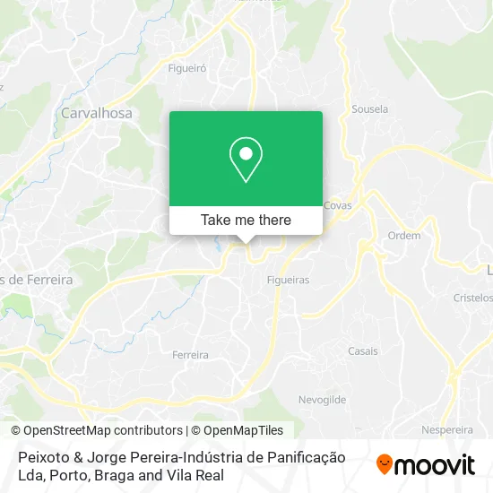 Peixoto & Jorge Pereira-Indústria de Panificação Lda map