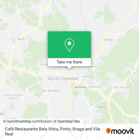 Café Restaurante Bela Vista mapa
