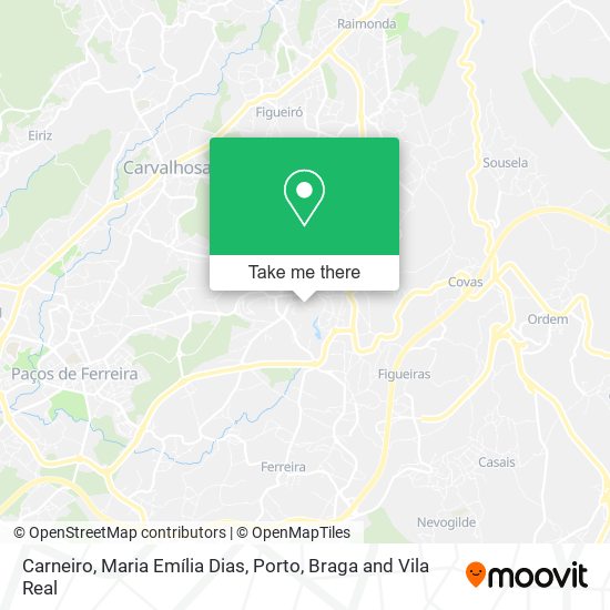 Carneiro, Maria Emília Dias map