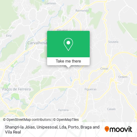 Shangri-la Jóias, Unipessoal, Lda mapa