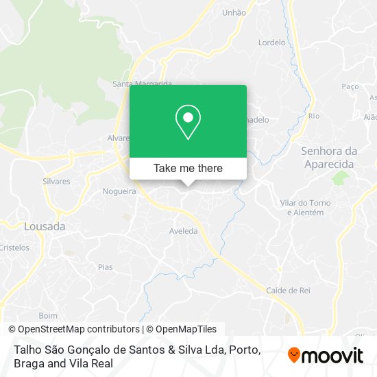 Talho São Gonçalo de Santos & Silva Lda mapa