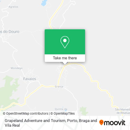 Grapeland Adventure and Tourism map