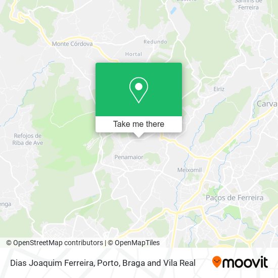 Dias Joaquim Ferreira mapa