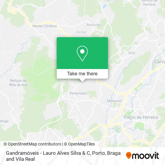 Gandramóveis - Lauro Alves Silva & C mapa