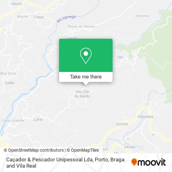 Caçador & Pescador Unipessoal Lda mapa