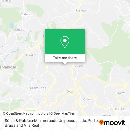 Sónia & Patrícia-Minimercado Unipessoal Lda map