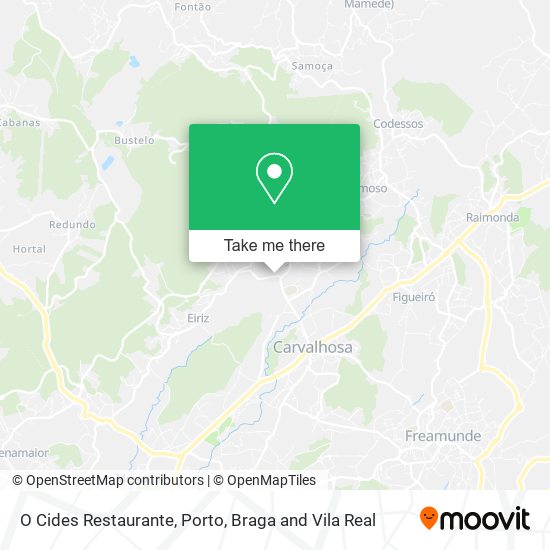 O Cides Restaurante map