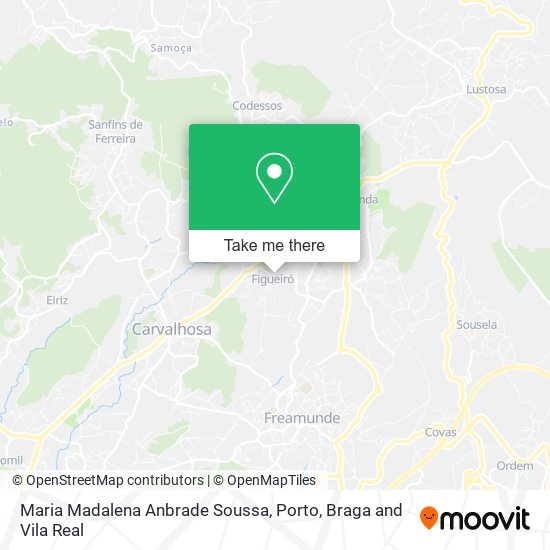 Maria Madalena Anbrade Soussa mapa