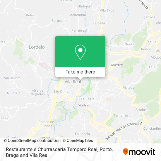 Restaurante e Churrascaria Tempero Real map