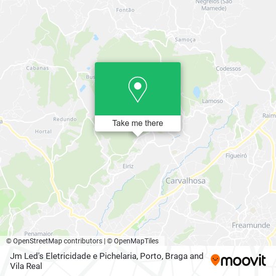 Jm Led's Eletricidade e Pichelaria map