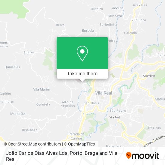 João Carlos Dias Alves Lda map