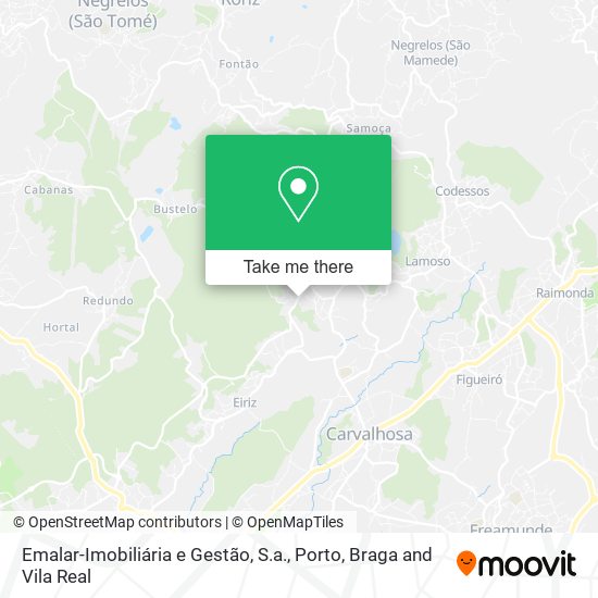 Emalar-Imobiliária e Gestão, S.a. mapa
