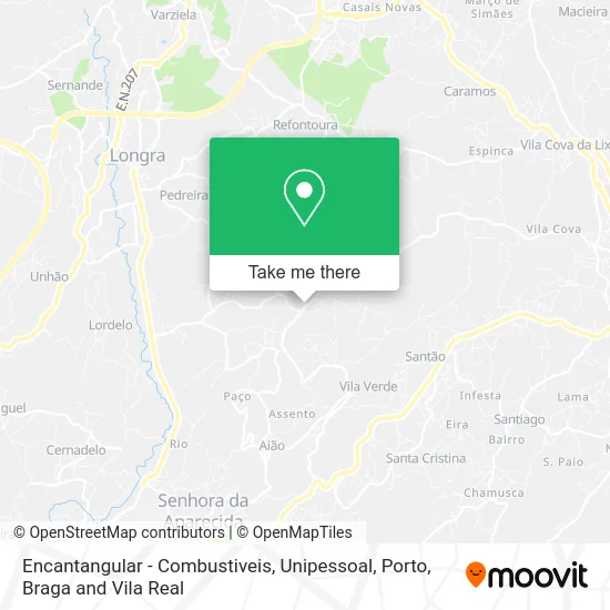 Encantangular - Combustiveis, Unipessoal map