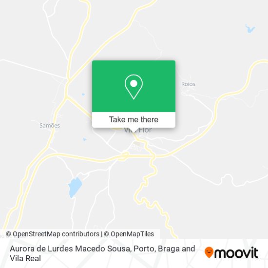 Aurora de Lurdes Macedo Sousa map
