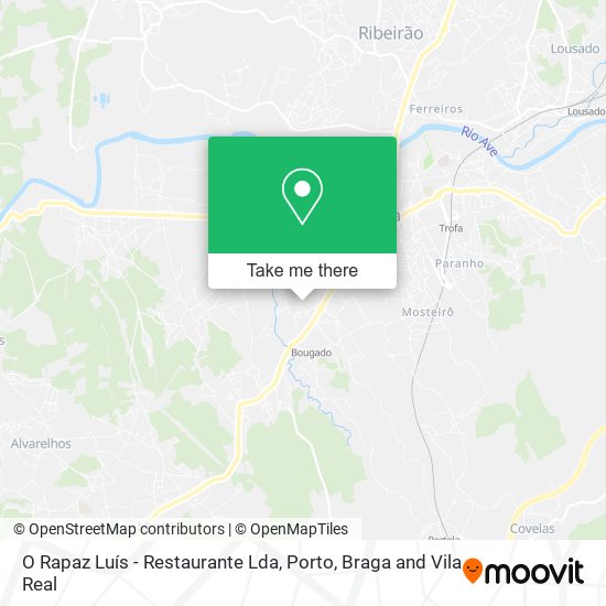 O Rapaz Luís - Restaurante Lda mapa