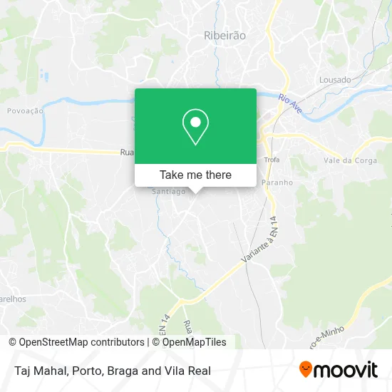 Taj Mahal map
