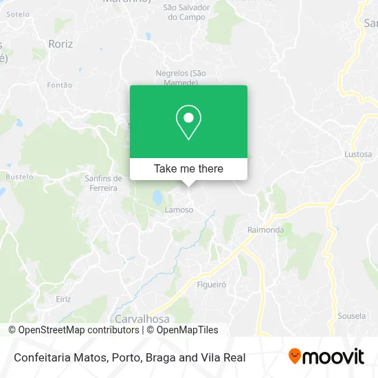 Confeitaria Matos map