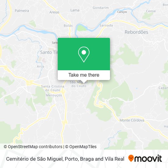 Cemitério de São Miguel map
