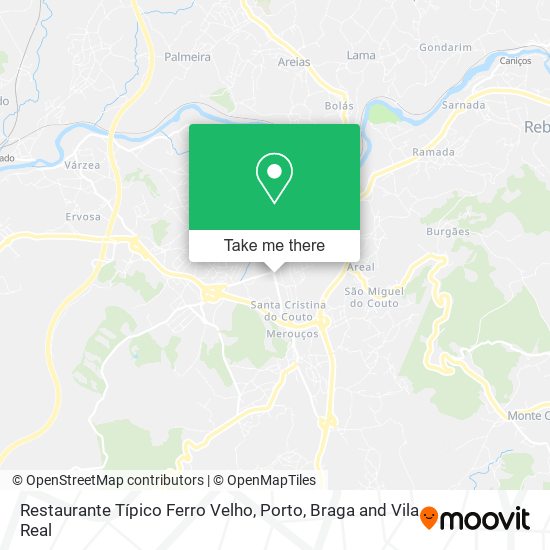 Restaurante Típico Ferro Velho map