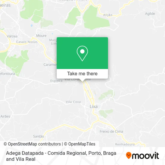 Adega Datapada - Comida Regional map