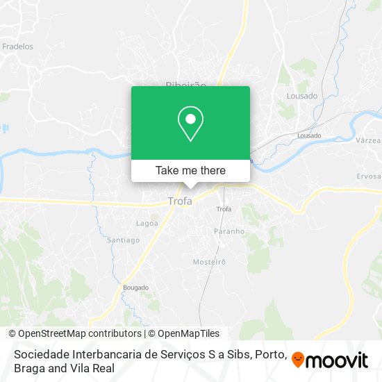 Sociedade Interbancaria de Serviços S a Sibs map