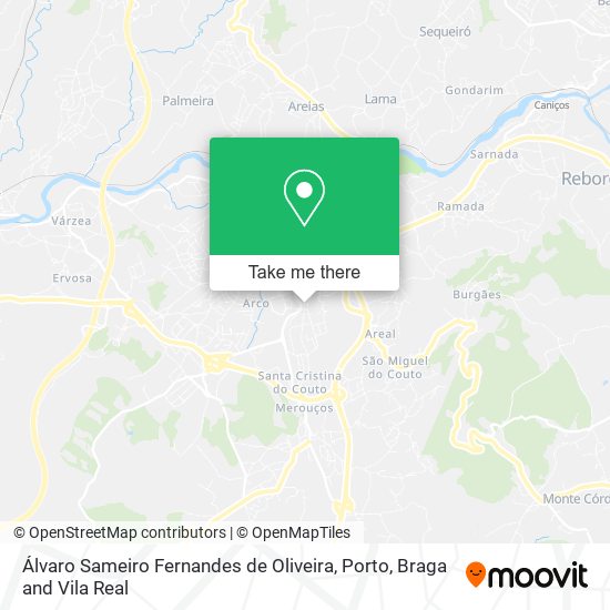 Álvaro Sameiro Fernandes de Oliveira map