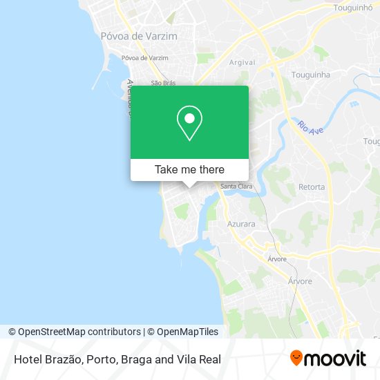 Hotel Brazão map