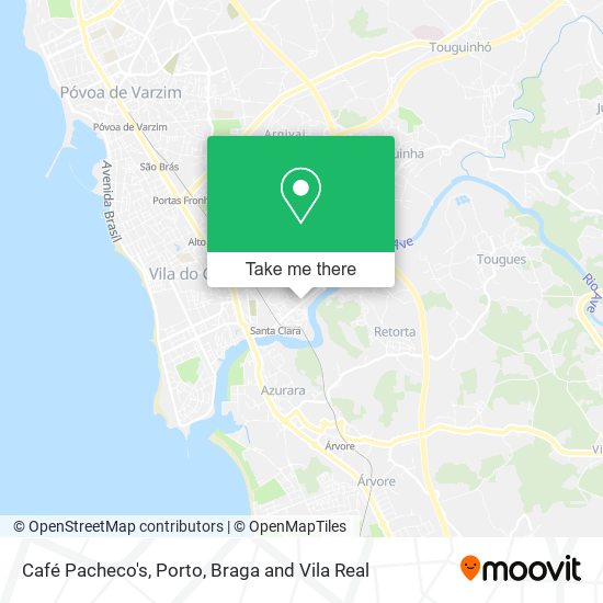 Café Pacheco's mapa