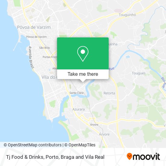 Tj Food & Drinks map