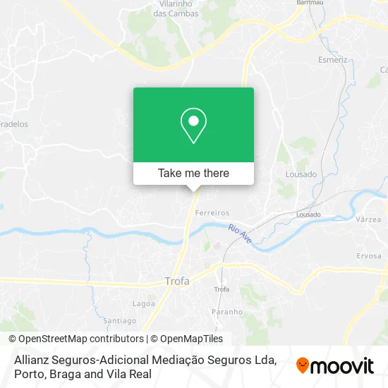 Allianz Seguros-Adicional Mediação Seguros Lda map