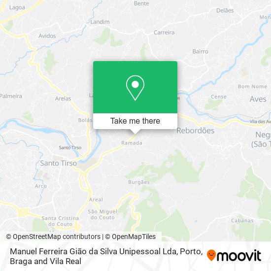 Manuel Ferreira Gião da Silva Unipessoal Lda map