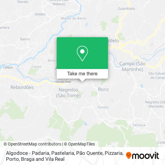 Algodoce - Padaria, Pastelaria, Pão Quente, Pizzaria map