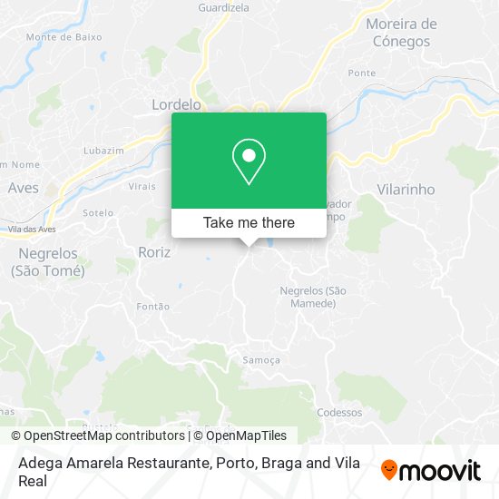 Adega Amarela Restaurante map