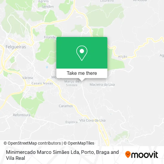 Minimercado Marco Simães Lda map