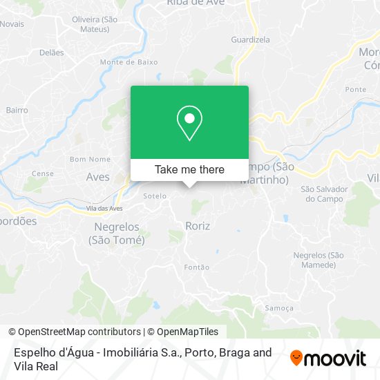 Espelho d'Água - Imobiliária S.a. map