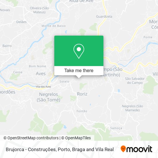 Brujorca - Construções map