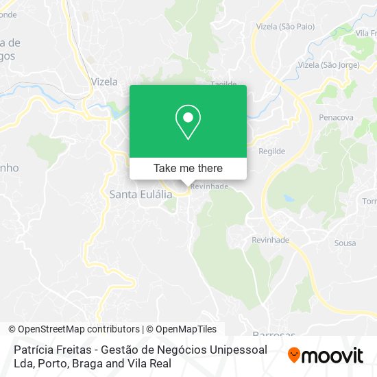 Patrícia Freitas - Gestão de Negócios Unipessoal Lda map