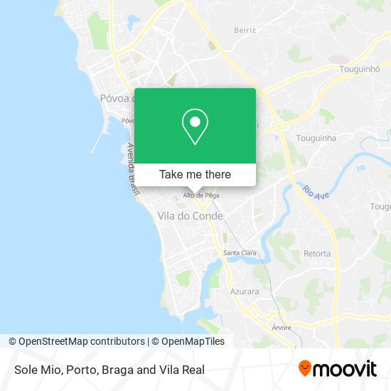 Sole Mio map