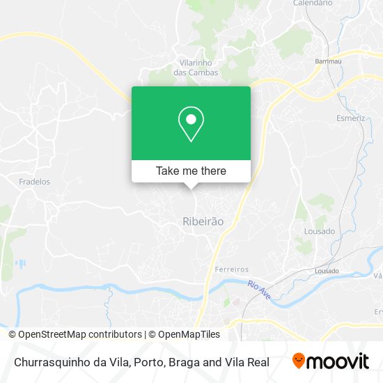 Churrasquinho da Vila mapa